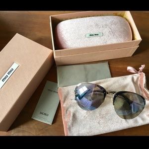 Miu Miu Teardrop Aviators